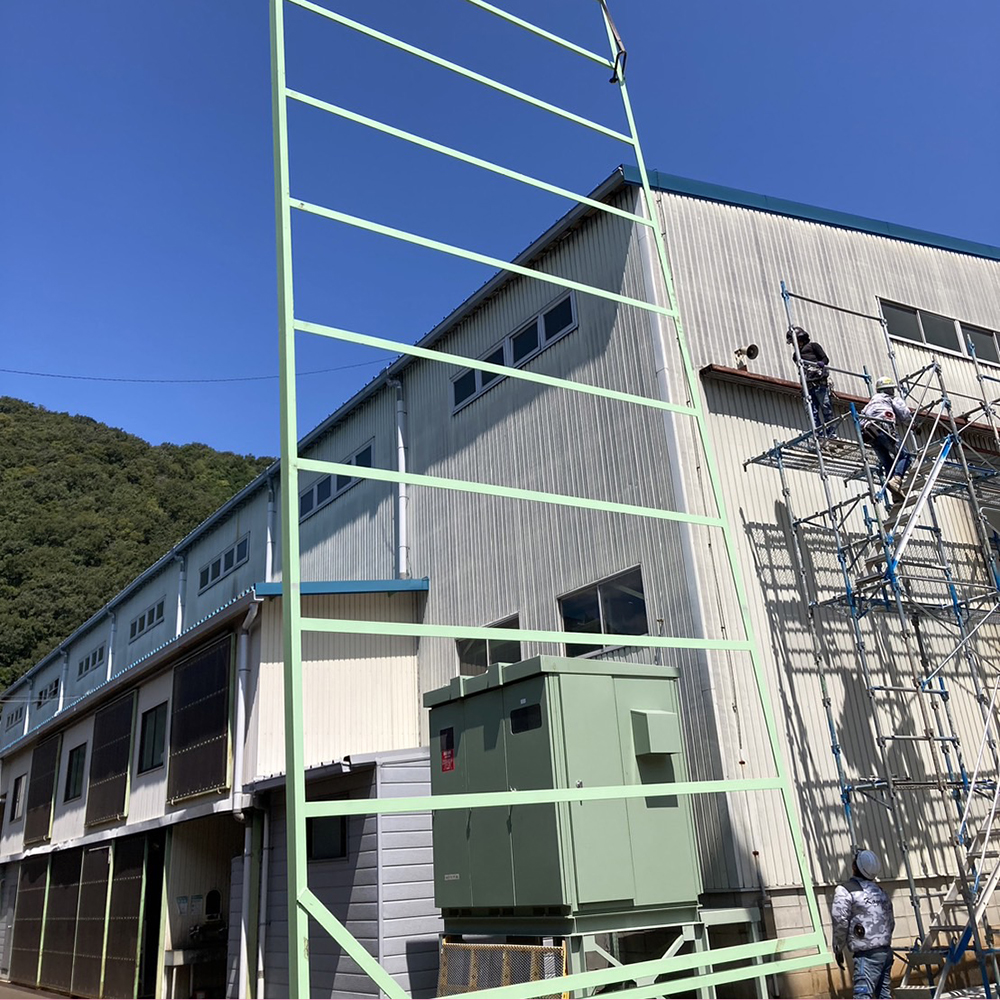 扉取り付け